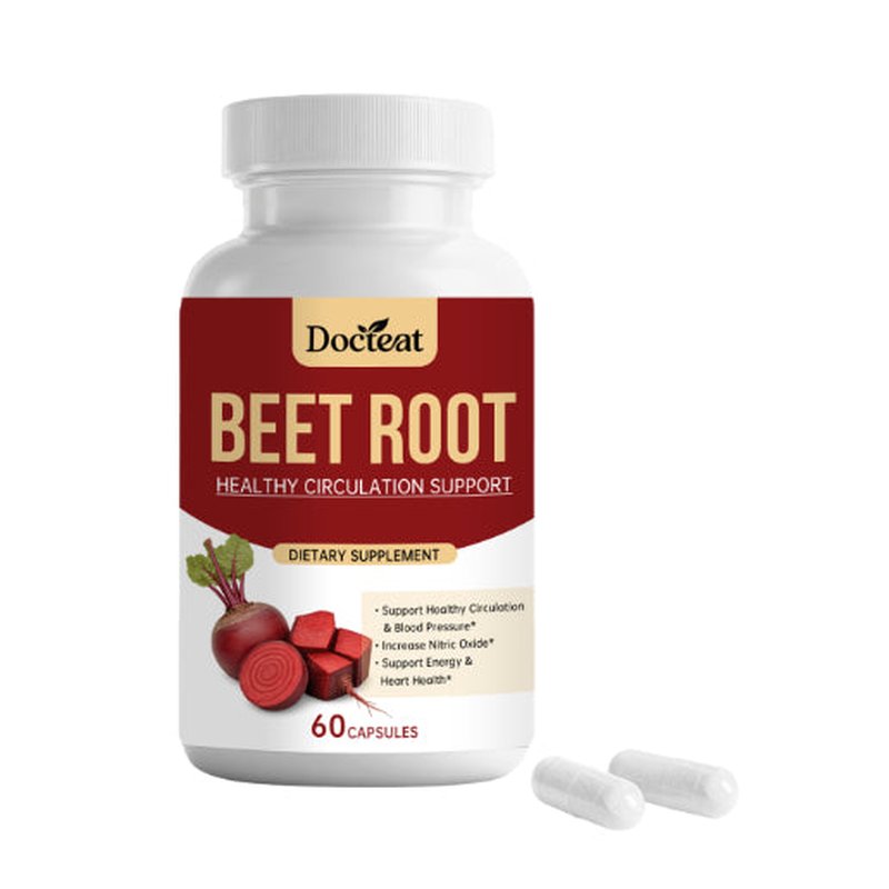 Beet Root Extract Capsules - 60 Count