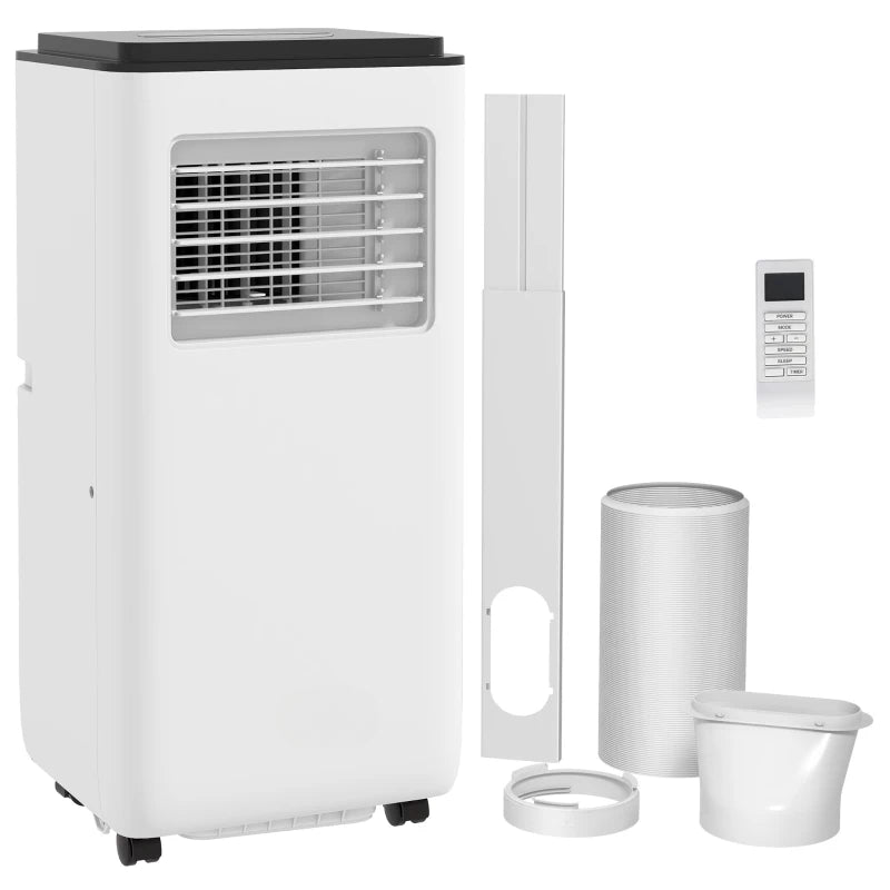 Portable Air Conditioner - Powerful 10,000 BTU Cooling - White