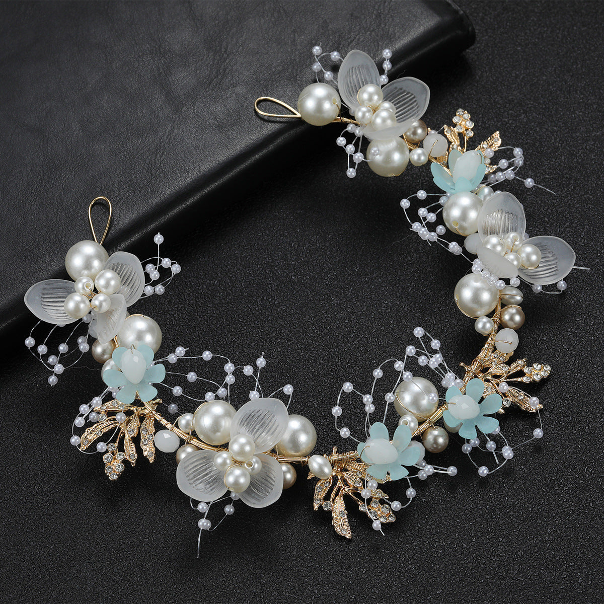 Pearl Flower Handmade Hairband