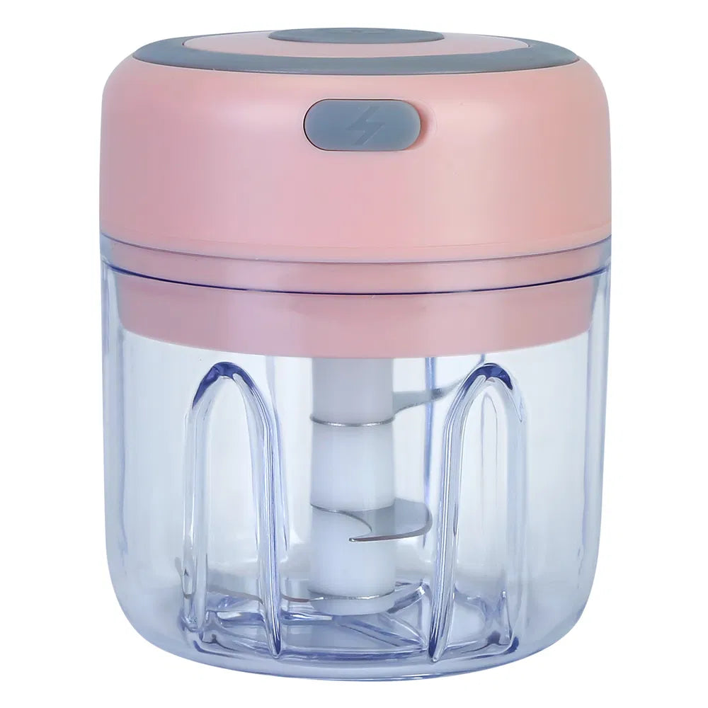 Mini Electric Garlic Chopper 8.45oz Cordless Food Processor Kitchen Appliance