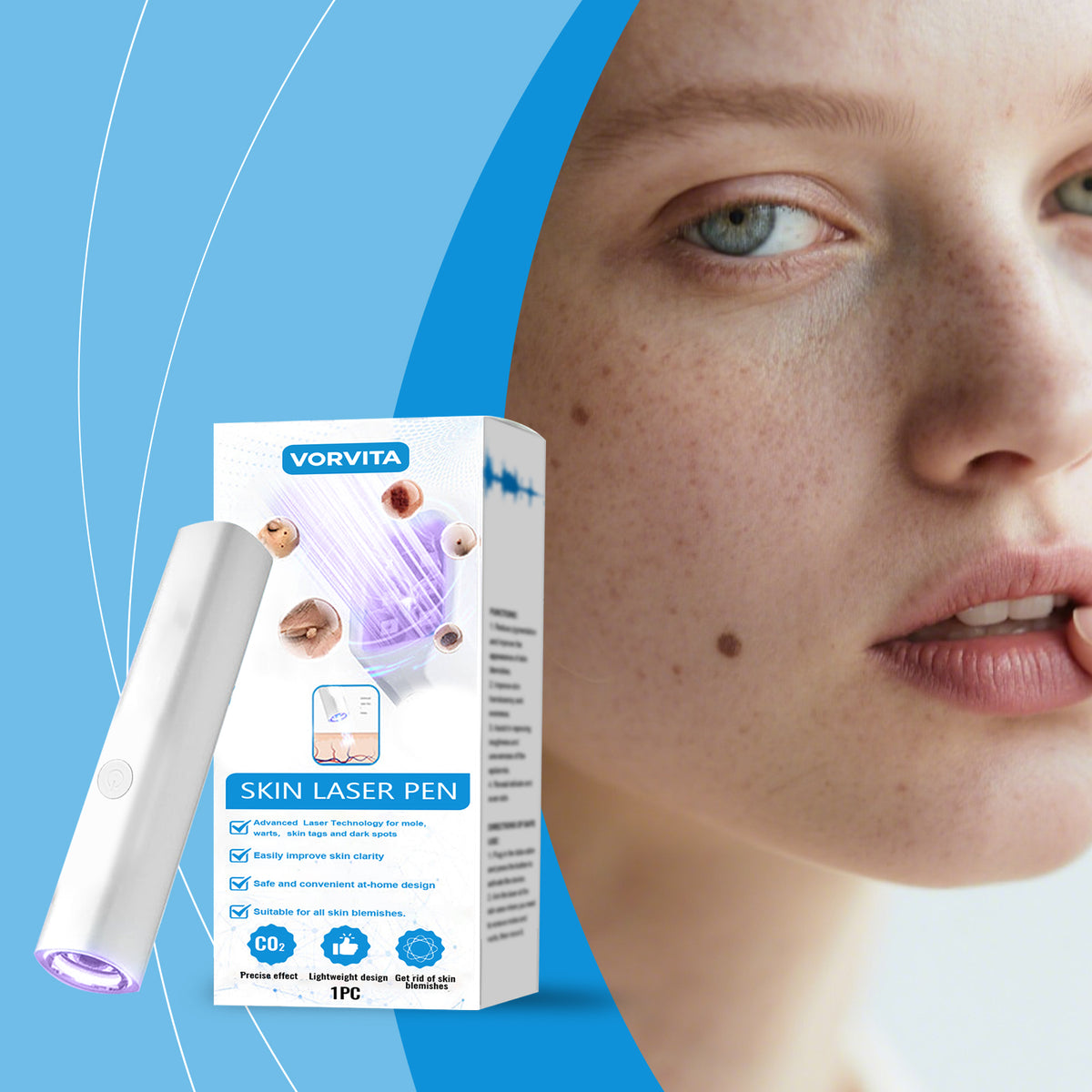 Skin Laser Pen - Body Care Tool