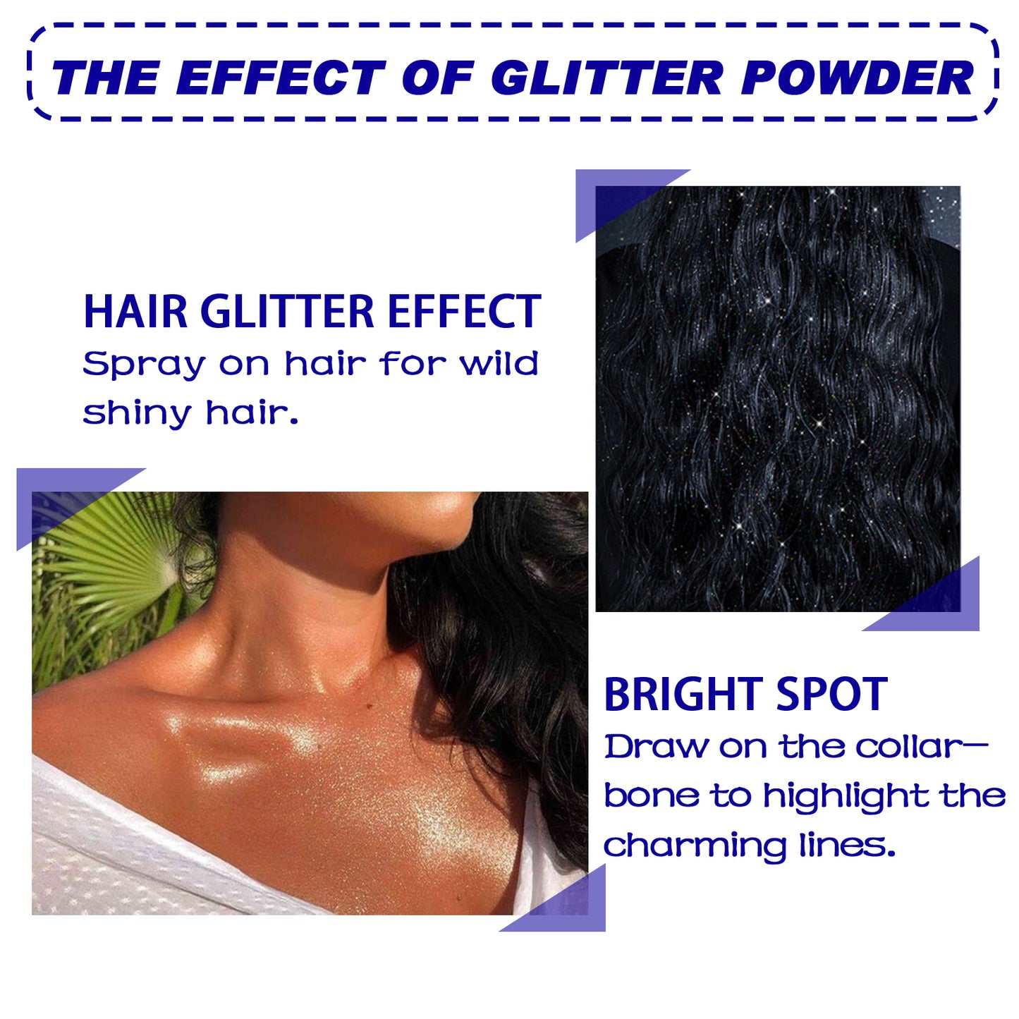 Brightening Glitter Spray for Hair & Body - 1 to 3 Pack
