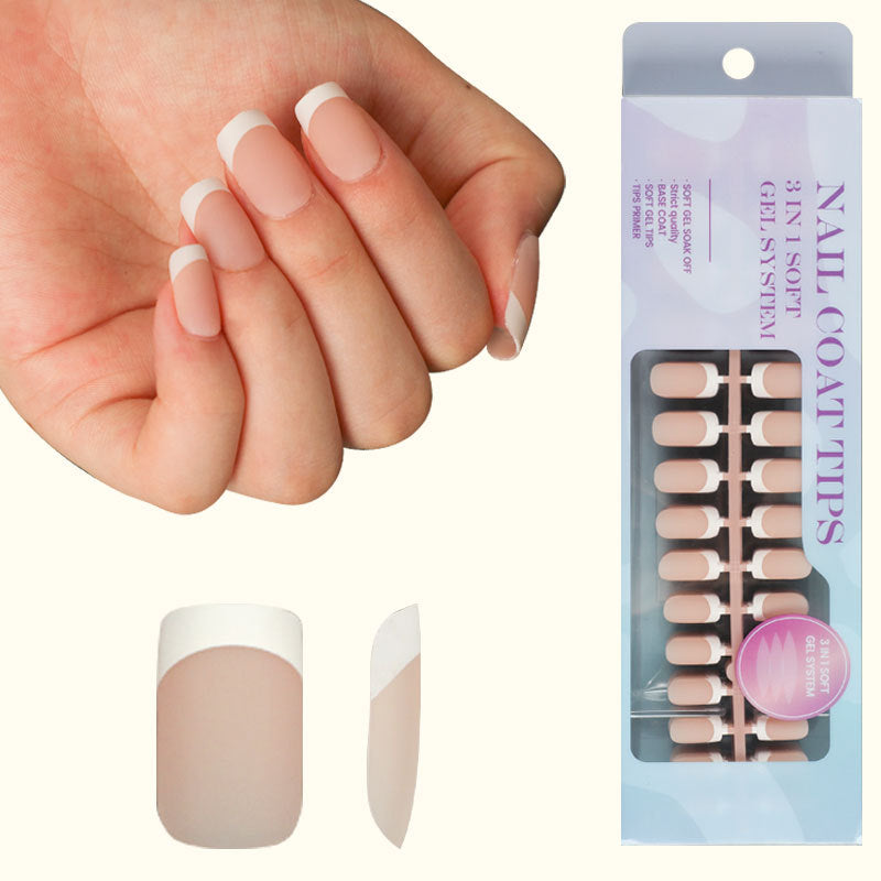 French Manicure Nail Art Kit - 300 Pieces