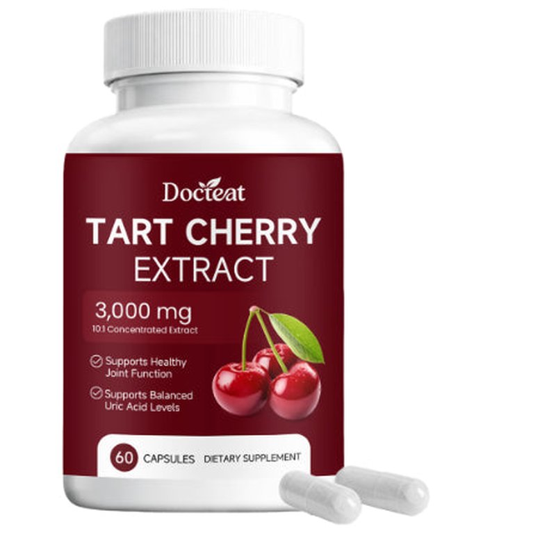 Cherry Extract Capsules - 60 Count