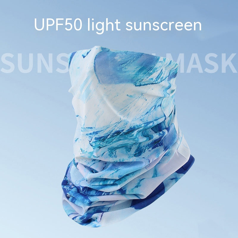 Quick-Drying Cycling Headband Mask with UV Protection