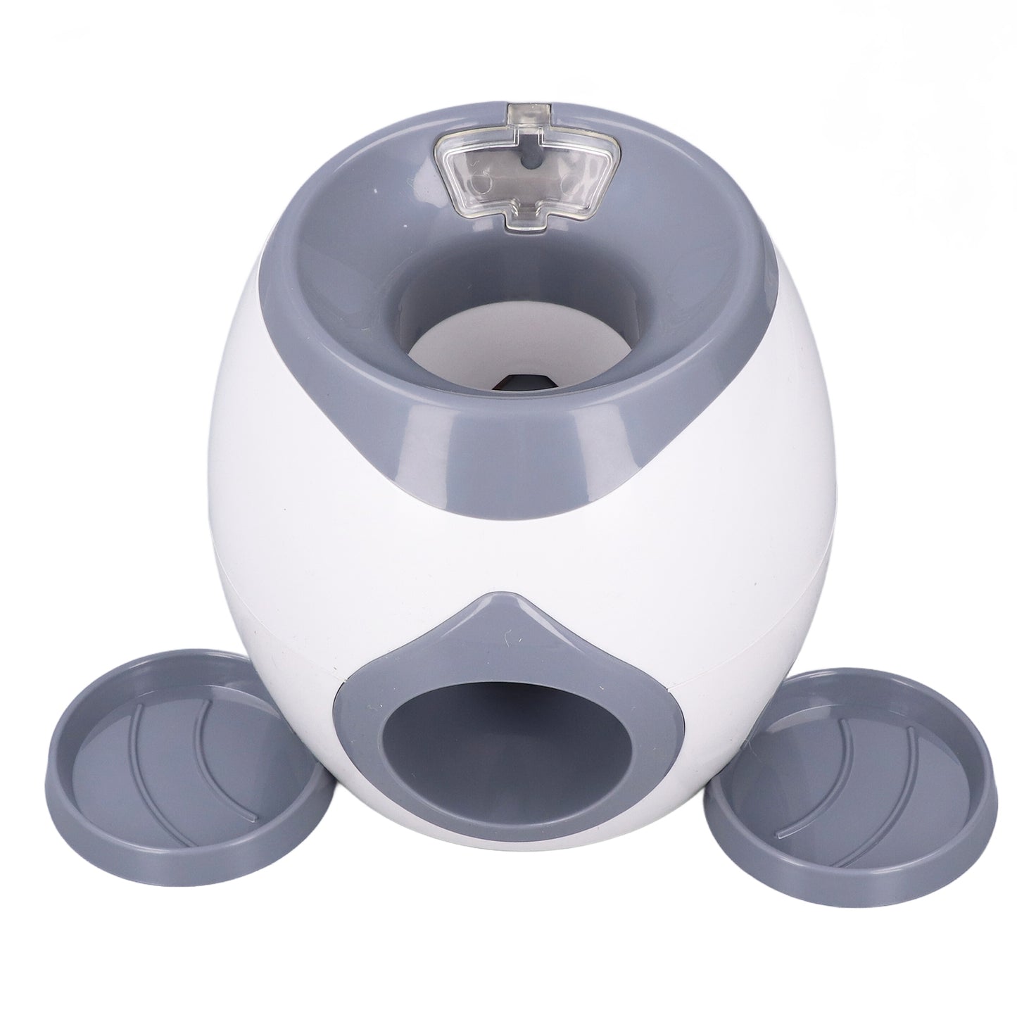 Dog Tennis Ball Feeding Toy with Spill Food Trays - Interactive Dog Puzzle