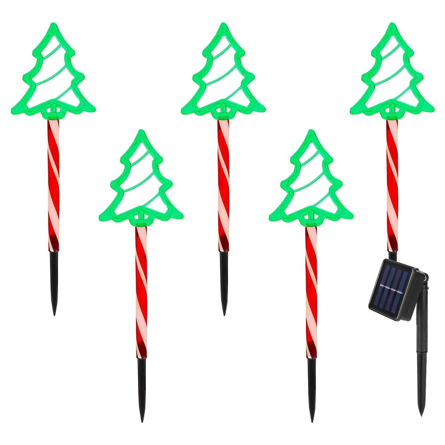 Christmas Outdoor Pathway Lights - 8 Modes, IP44 Waterproof