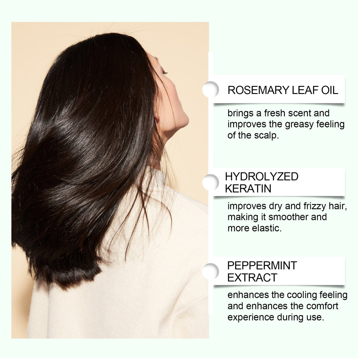 Rosemary Care Gentle Cleansing Nourishing Scalp Natural & Fluffy