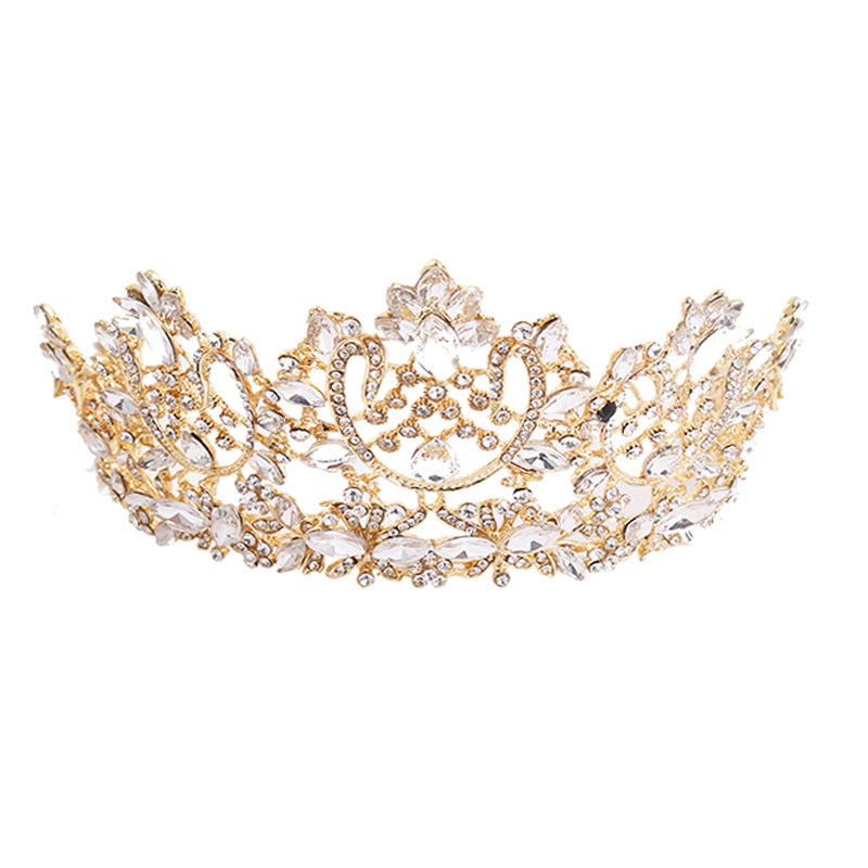 Vintage Plum Blossom Bridal Headdress with Rhinestones