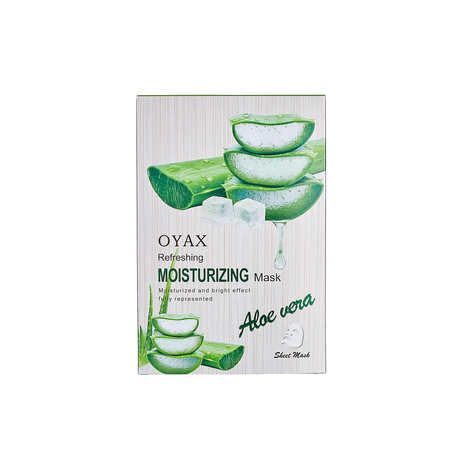 Herb Aloe Facial Mask Set - Moisturizing Skin Care for All Skin Types