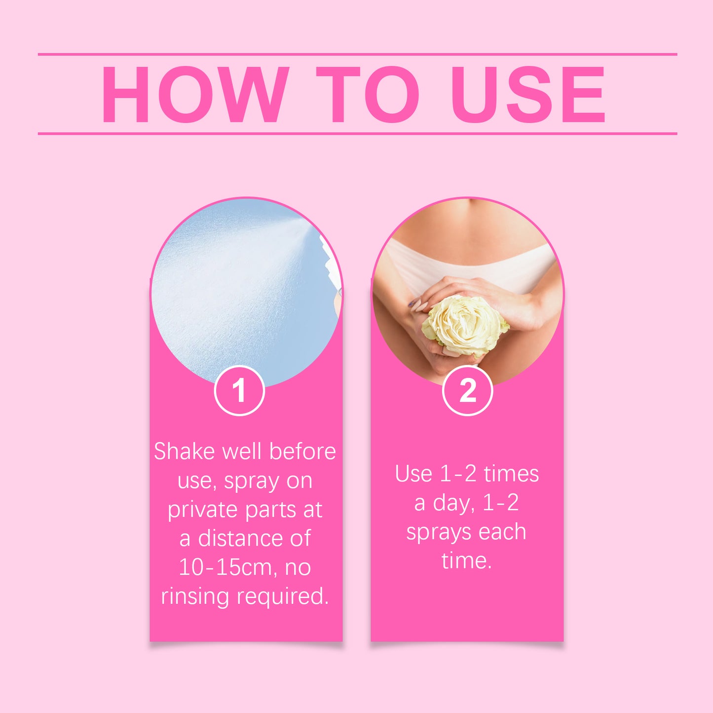 Feminine Intimate Care Spray - Odor Neutralizing Lavender & Sea Buckthorn