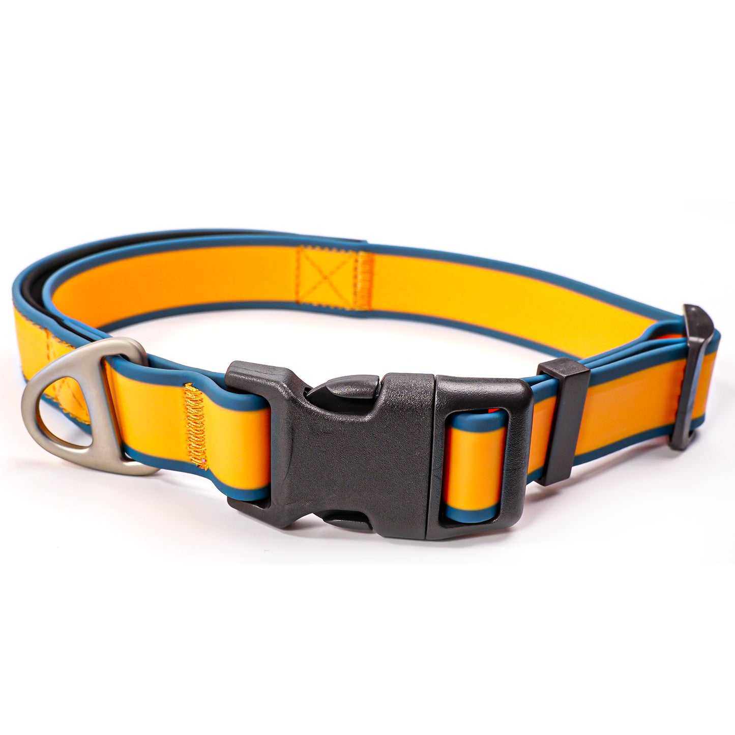 Dog Tactical Collar with Bright Colors Waterproof Wear-Resistant Adjustable Dog Leash