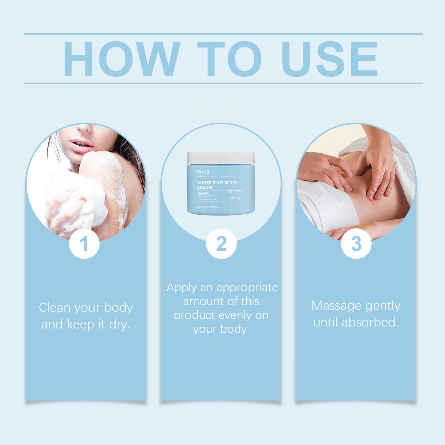 Hydrating Body Moisturizer with Squalane and Vitamin E - Nourishing Cream