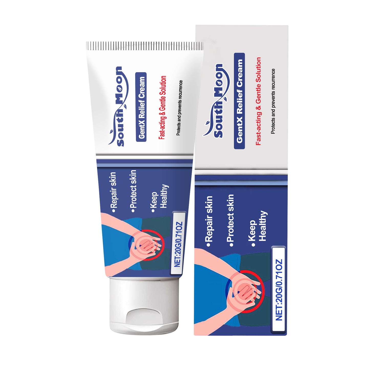 Male Private Warts Relief Cream - Soothing Skin Care for Genital Warts - 20g