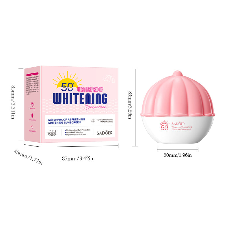Waterproof Sunscreen Cream SPF50 60g