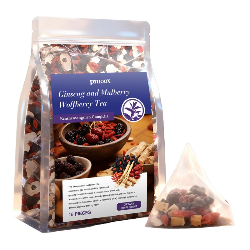 Ginseng Mulberry Herbal Tea Bags - 15 Pieces