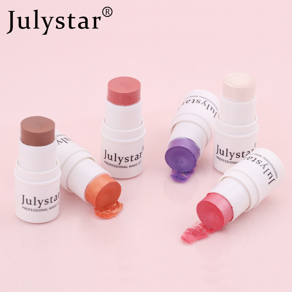 Cream Blush Stick - Long-Lasting Matte & Pearl Face Makeup