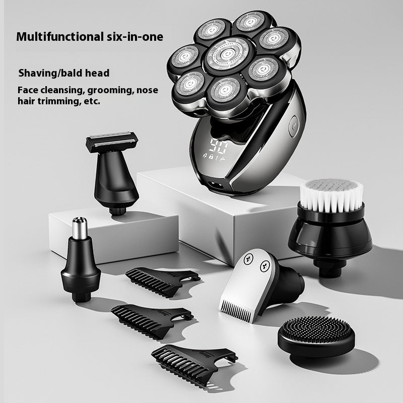 Rechargeable Electric Hair Clipper with LED Display