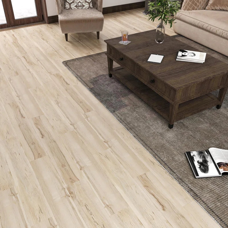 Self-Adhesive Vinyl Tile Flooring - Wood Grain, 30 Tiles