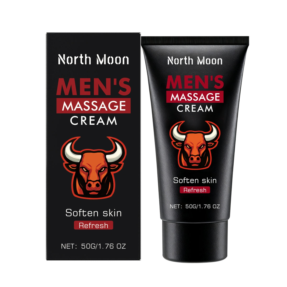 Mens Massage Cream with Ginseng & Aloe - 50g Skin Care Balm for Relaxation