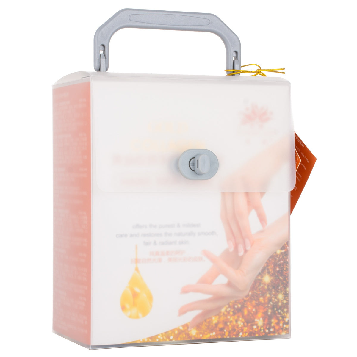 Gold Collagen Hand Care Set with Cleansing, Scrub, Mask & Cream - 1010g