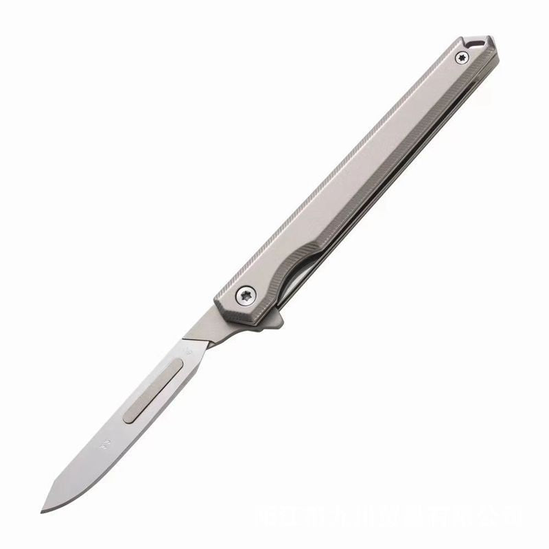 Titanium Alloy Art Knife Set for Carving and Crafting - Portable Gift