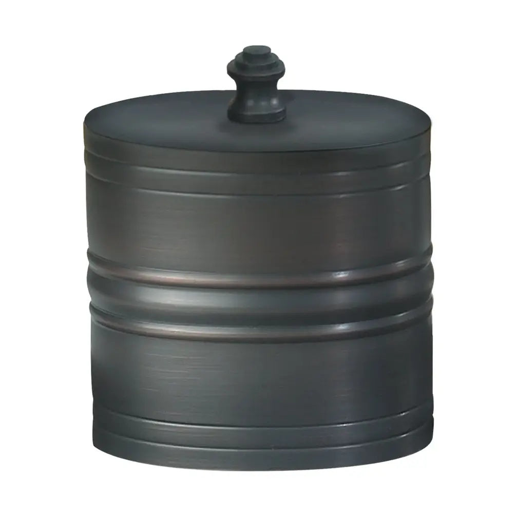 Stainless Steel Vanity Jar Stylish Storage For Cotton Swabs,Sponges &