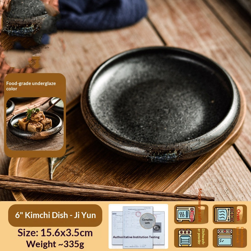 Ceramic Serving Plate for Kimchi and Cold Dishes - Exquisite Dinnerware