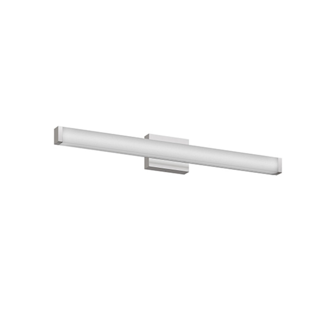 32.7" Brushed Nickel LED Bathroom Vanity Light - 18W Cool White