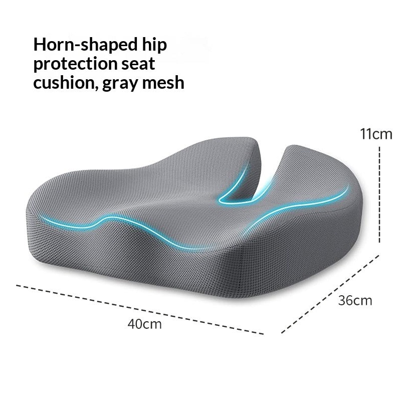 Memory Foam Lumbar Support Cushion for Office & Home Seating