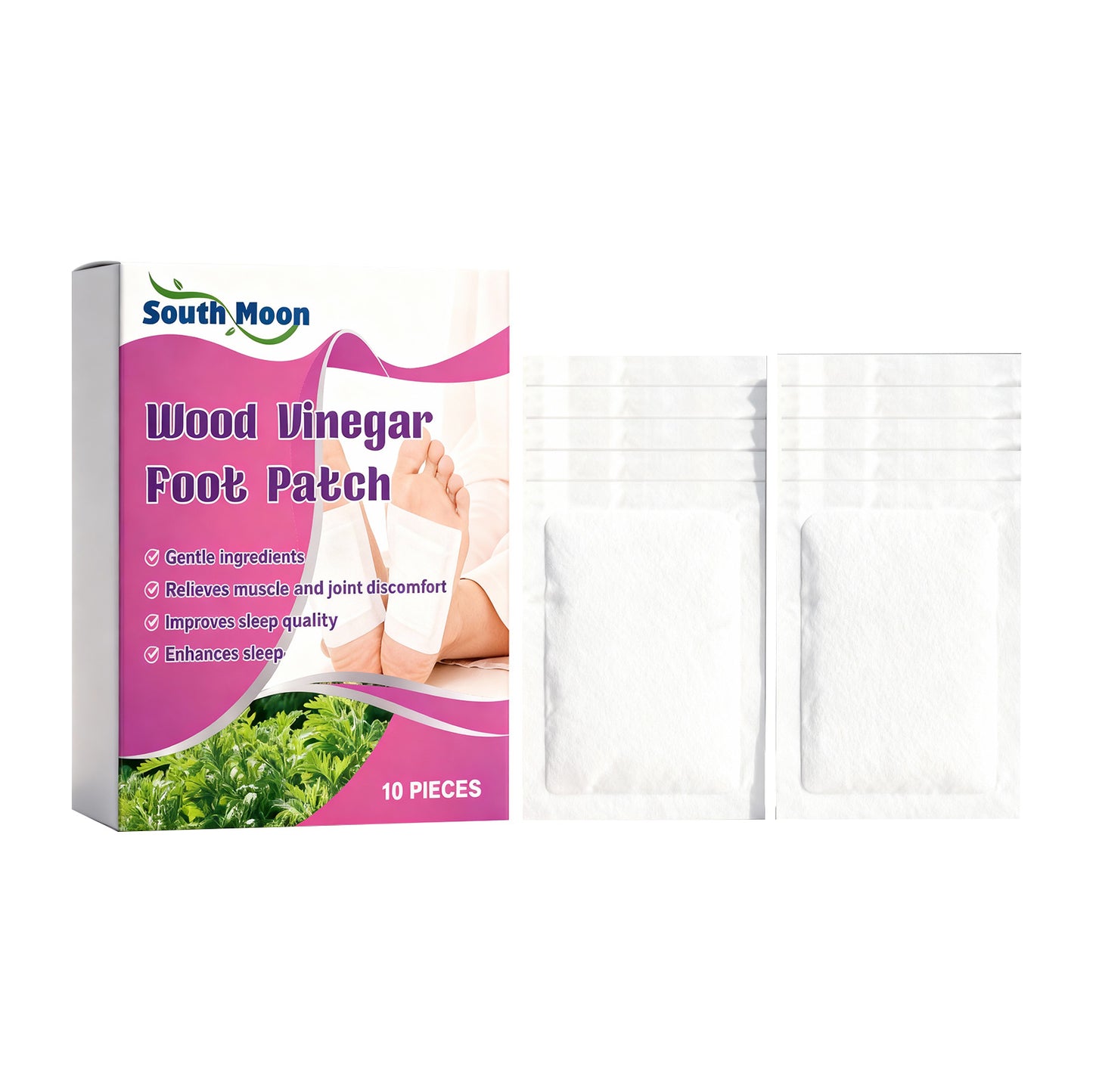 Foot Soothing Patch - Relief for Foot Discomfort, 10 Pieces