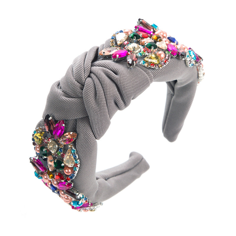 Rhinestone Pearl Headband