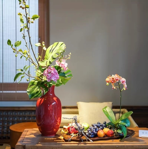 Ceramic Flower Vase for Floral Arrangements - Multiple Styles & Sizes
