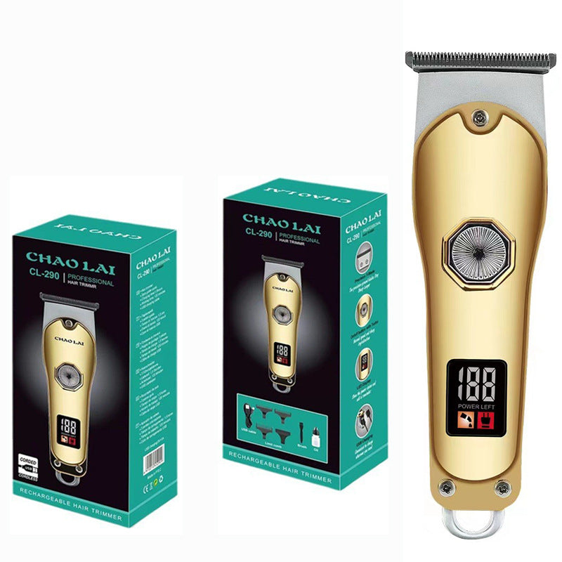 Cordless Hair Clipper Trimmer - USB Rechargeable, 0.5-3mm