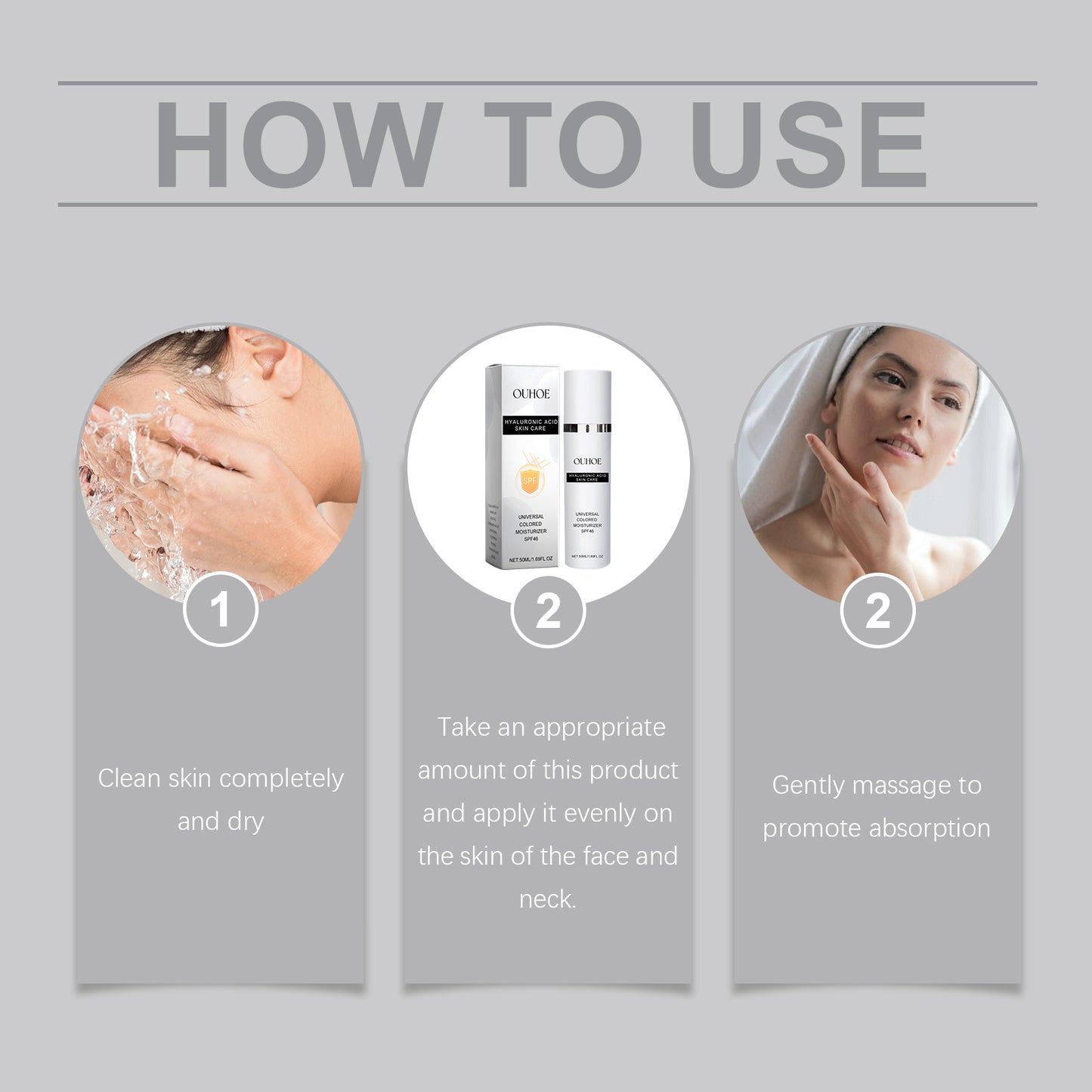Hyaluronic Acid Moisturizing Sunscreen Cream - Broad Spectrum UVA/UVB