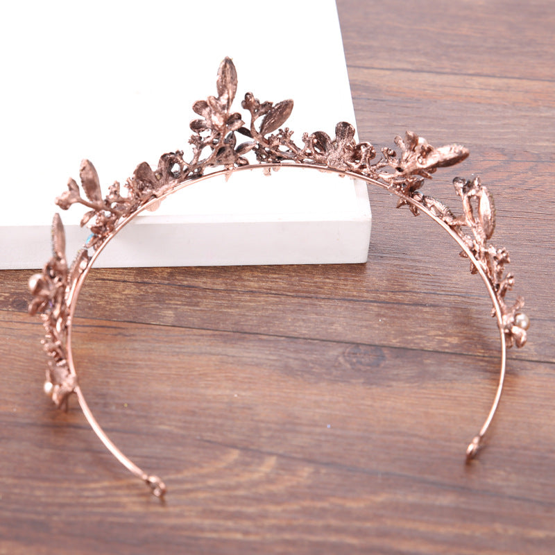 Women's Alloy Flower Headband - Vintage