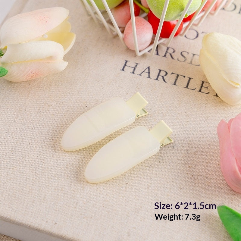 Colorful Ice Cream-Shaped Water Drop Hair Clip for Girls - Playful Hair Accessory