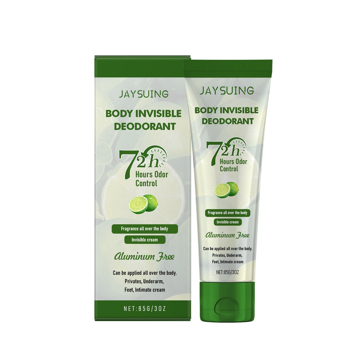 Body Anti Sweating And Deodorizing Cream