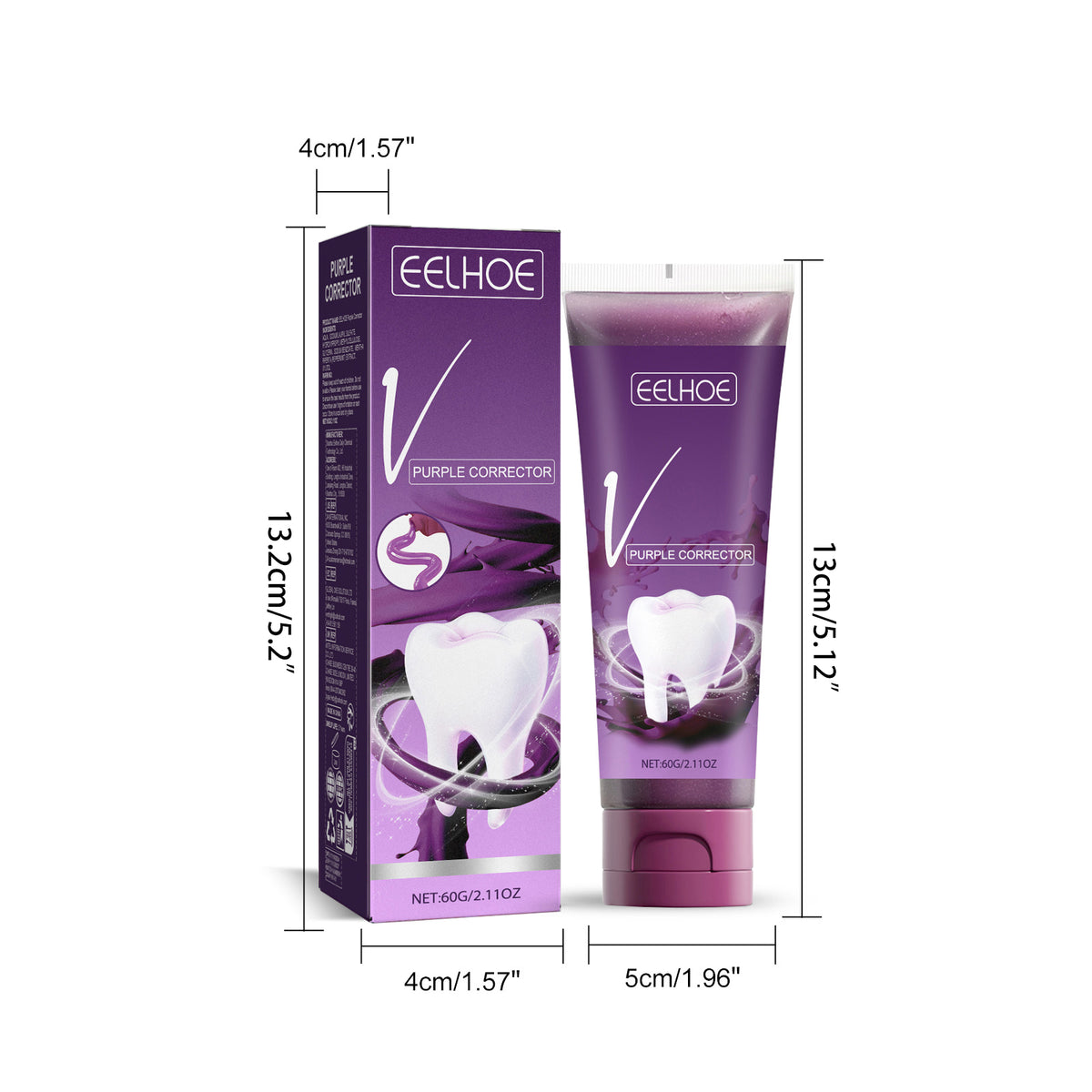 Purple Whitening Toothpaste 60g