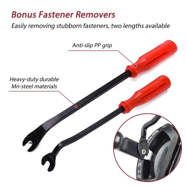 13-Piece Car Trim Removal Tool Set - Auto Interior Plastic Pry Tools