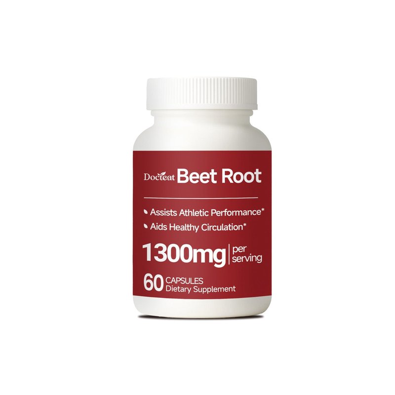 Beet Root Extract Capsules - 60 Count