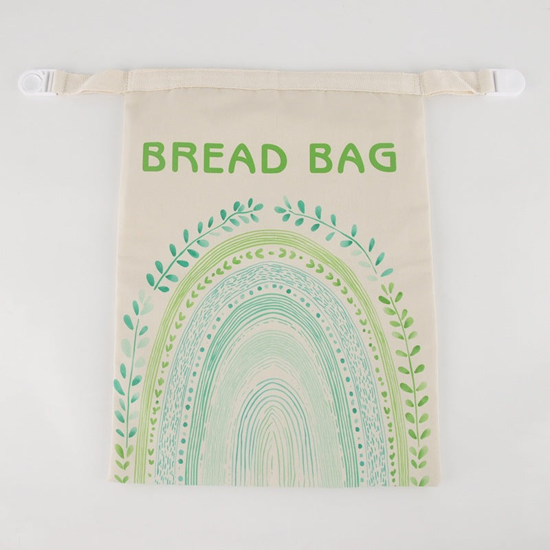 Reusable Beeswax Bread Bag Double Layer Eco-Friendly Storage Bag