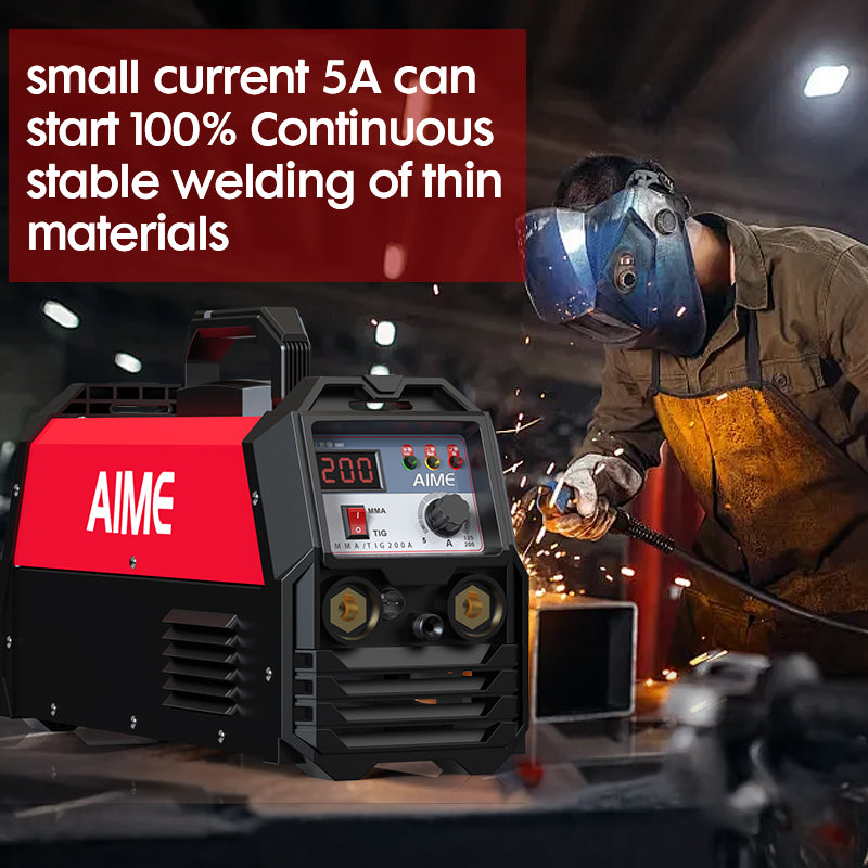 Dual-Function TIG MMA Welding Machine 5A Start for Thin Materials - Beginner Friendly