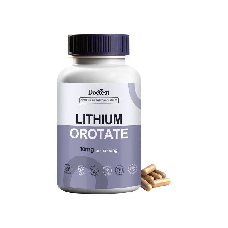 Lithium Orotate Capsules 60-Count