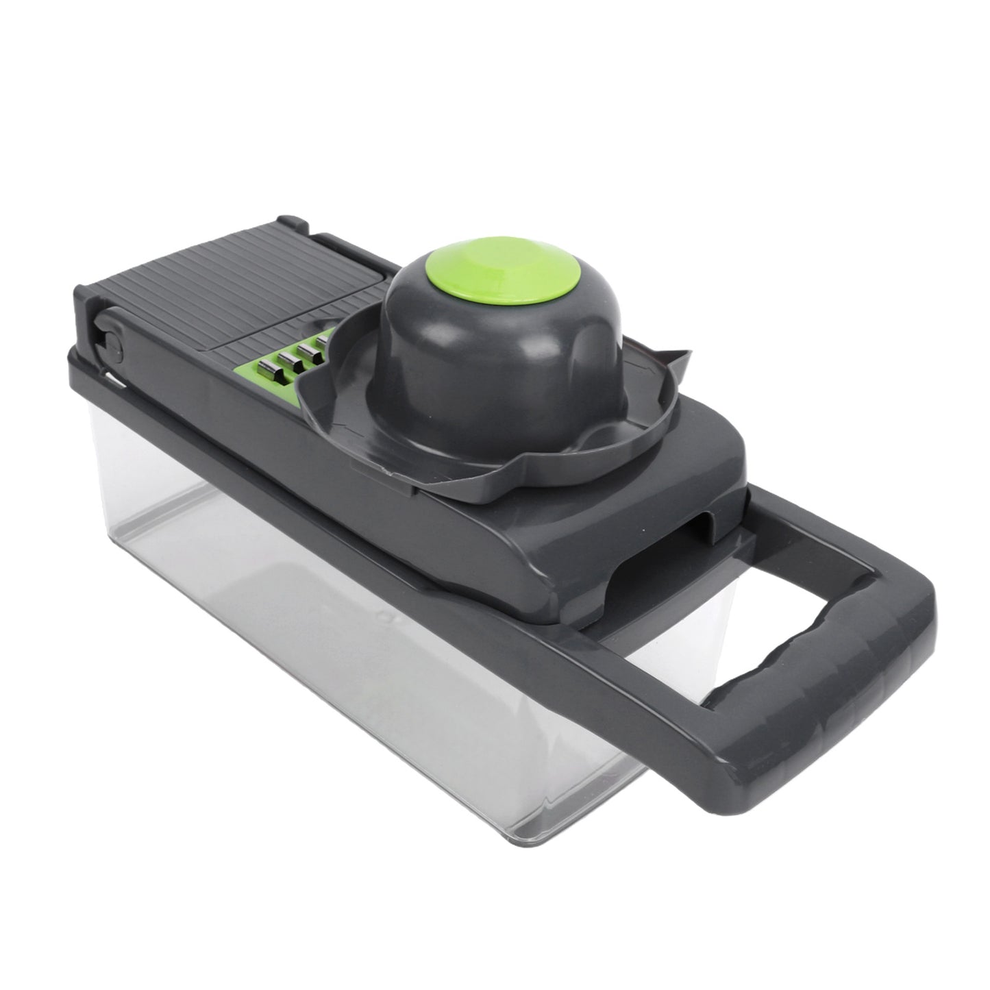 Manual Vegetable Chopper with 1.5L Container - Food Cutter