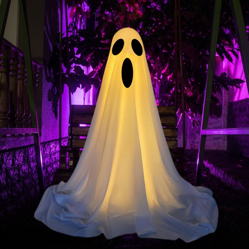 Halloween Ghost Decorations for Front Porch - Large & Small Sizes, Spooky & Cute Styles