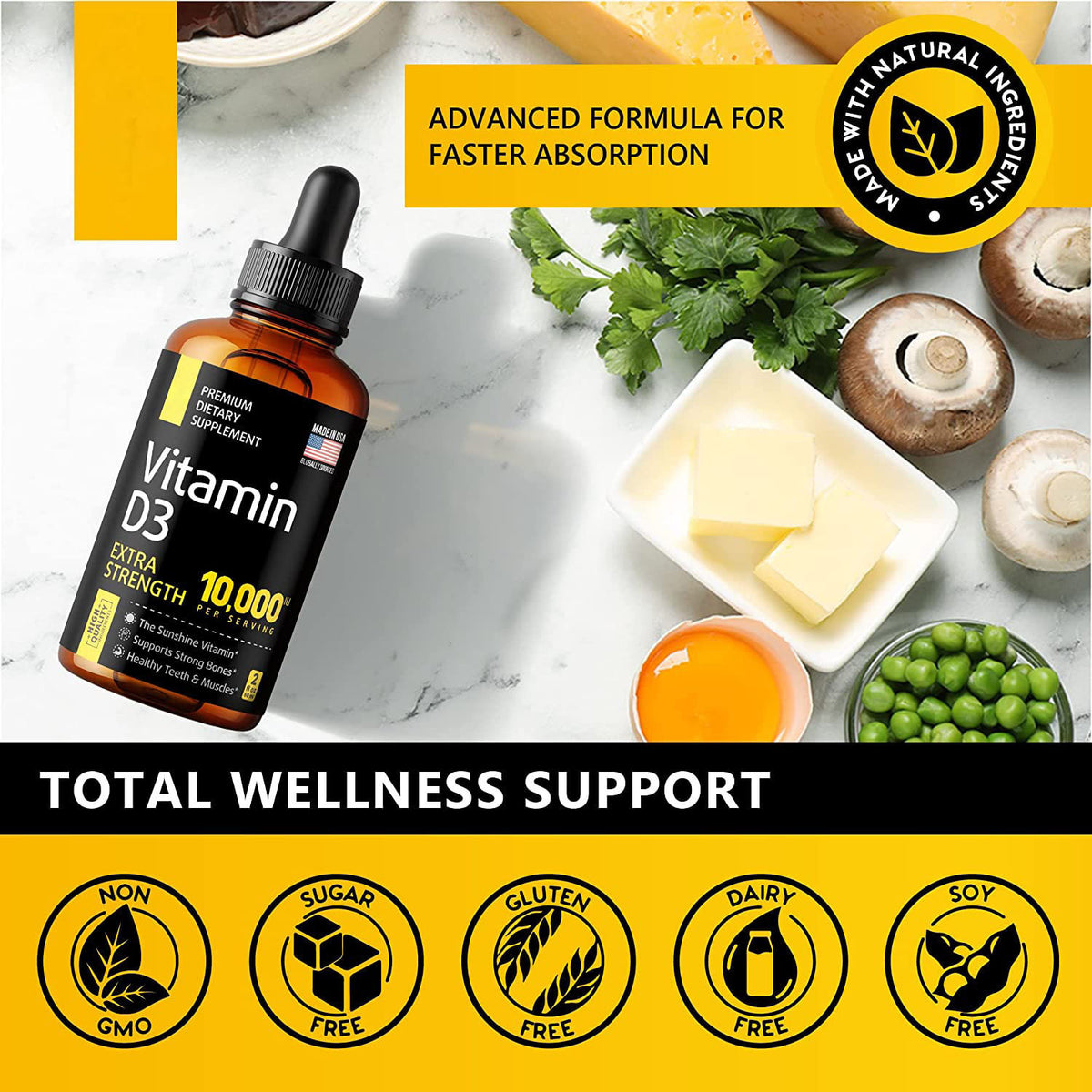 Vitamin D3 Drops 60ml