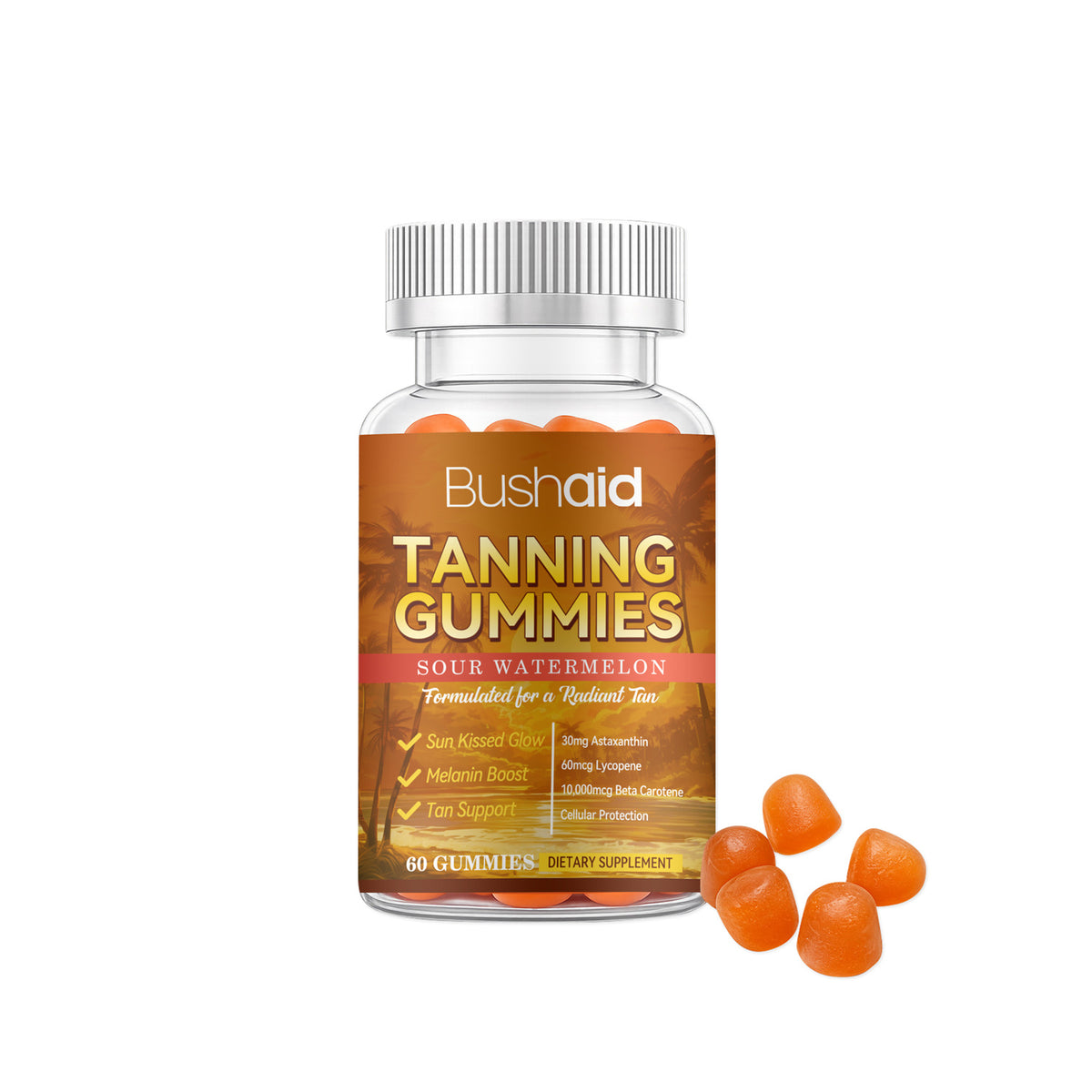 Vitamin C & E Gummies - 60 Count Soft Candy