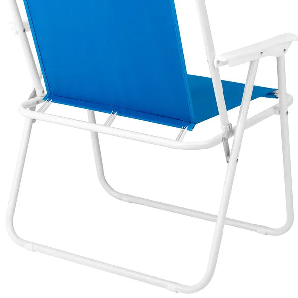 Heavy Duty Beach Chair with Umbrella - XL Size, 265lbs Capacity