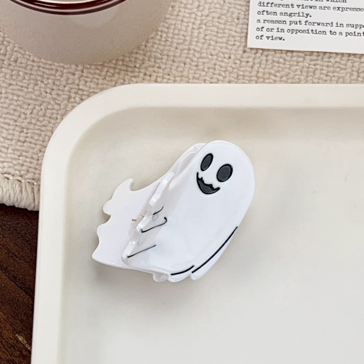 Funny Halloween Pumpkin Acetate Hairpin